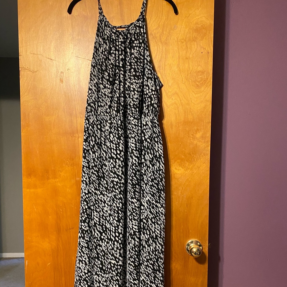Black/gray Lane Bryant maxi size 22/24